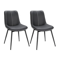 Leather Dining Chairs Set - product photo 01