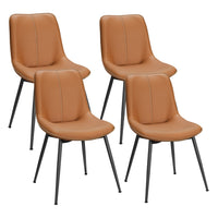 Leather Dining Chairs Set - product photo 17