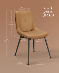 Leather Dining Chairs Set - product photo 24