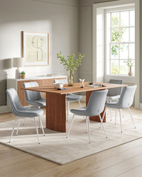 Leather Dining Chairs Set - product photo 26