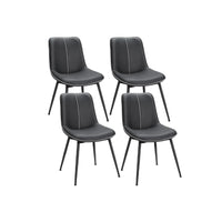 Leather Dining Chairs Set - ULDC141S03