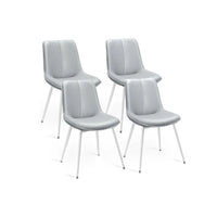 Leather Dining Chairs Set - ULDC141S09