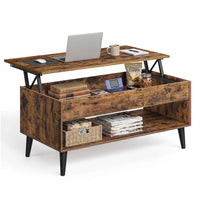 Lift Top Coffee Table With Hidden Storage For Living Room - ULCT268KD01S