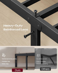 Metal Bed Frame With Under-Bed Storage - product photo 11