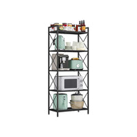 Metal Storage Shelf With X Side Frames - product photo 08