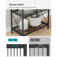 Metal Storage Shelf With X Side Frames - product photo 12