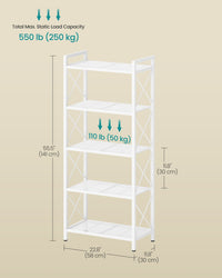 Metal Storage Shelf With X Side Frames - product photo 19