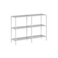 Modern Design Golden Glass Console Sofa Table - ULGT027W01