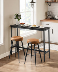 Narrow Bar Table With Metal Frame - product photo 02