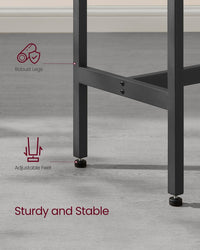 Narrow Bar Table With Metal Frame - product photo 21