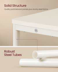 Narrow Side Table With Charging Station - product photo 05