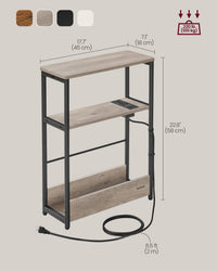 Narrow Side Table With Charging Station - product photo 32