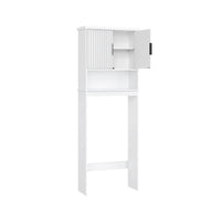 Over The Toilet Storage Cabinet, 23.6-Inch Wide Mid Century Modern - UBTS028W01