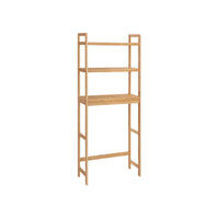 Over Toilet Bathroom Organizer 3-Tier Bamboo Shelf 66.9in High – product view 2 | Amaraloft
