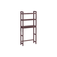 Over Toilet Bathroom Organizer 3-Tier Bamboo Shelf 66.9in High – product view 5 | Amaraloft