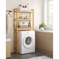 Over Toilet Bathroom Organizer 3-Tier Bamboo Shelf 66.9in High – product view 15 | Amaraloft