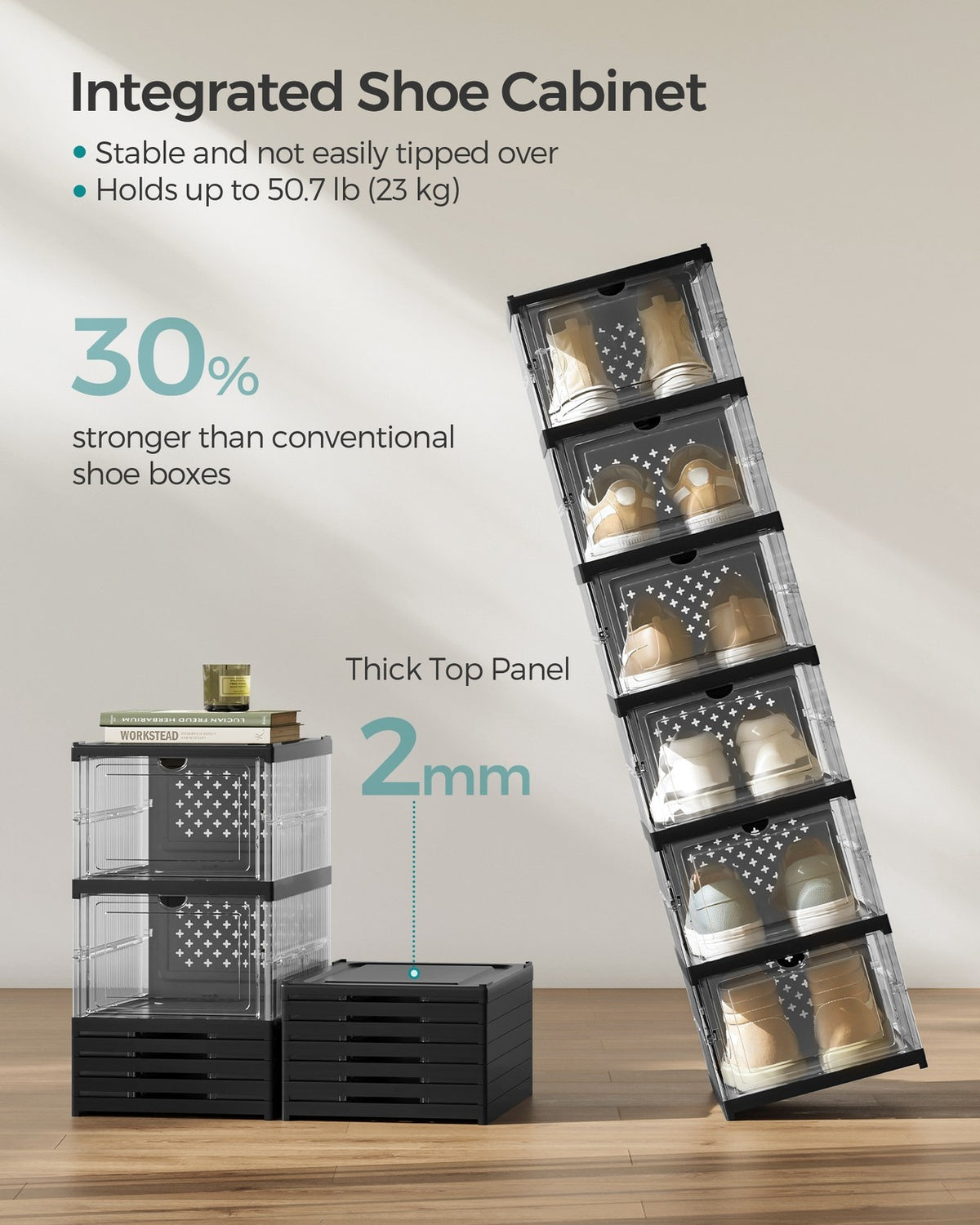 Pack Of Stackable Shoe Boxes - product photo 21