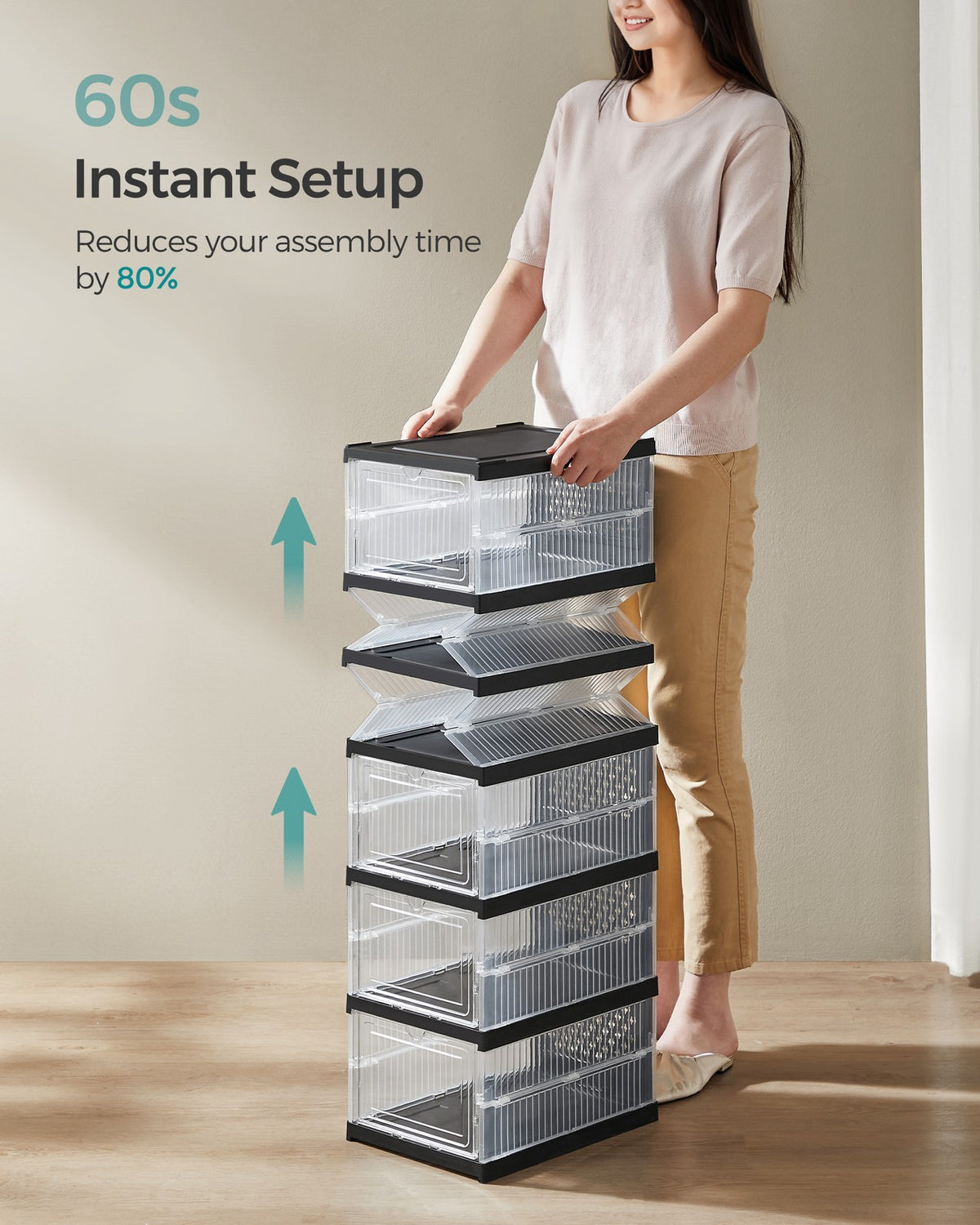 Pack Of Stackable Shoe Boxes - product photo 36