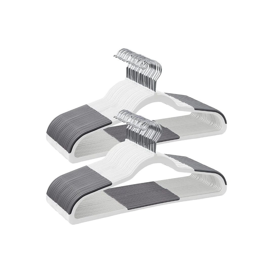 Plastic Coat Hangers Pack Of 50 – product view 2 | Amaraloft