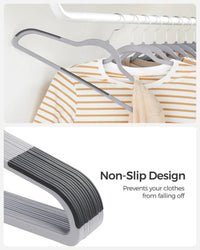 Plastic Coat Hangers Pack Of 50 – product view 13 | Amaraloft