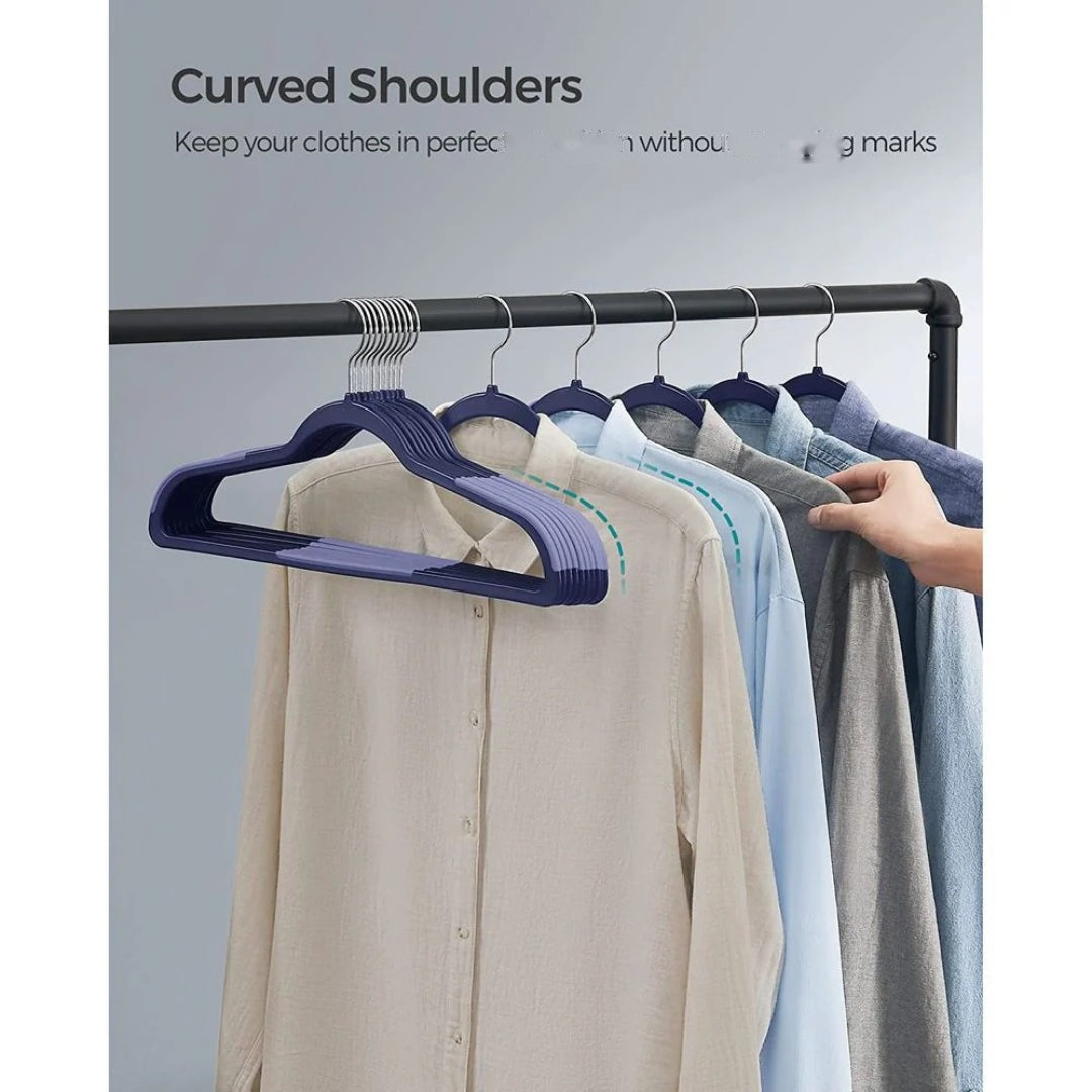 Plastic Coat Hangers Pack Of 50 – product view 17 | Amaraloft