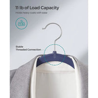Plastic Coat Hangers Pack Of 50 – product view 19 | Amaraloft