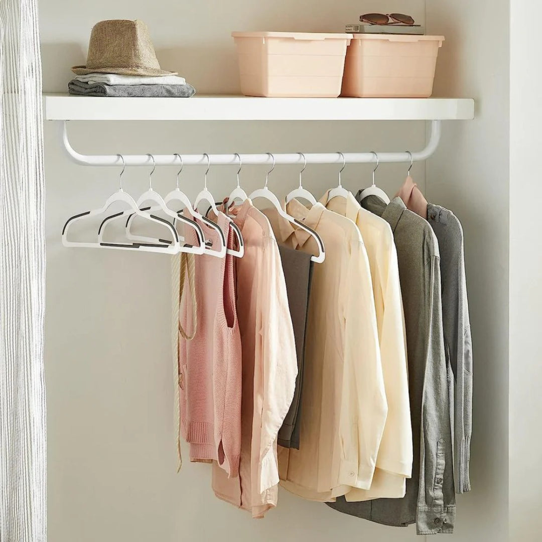 Plastic Coat Hangers Pack Of 50 – product view 21 | Amaraloft