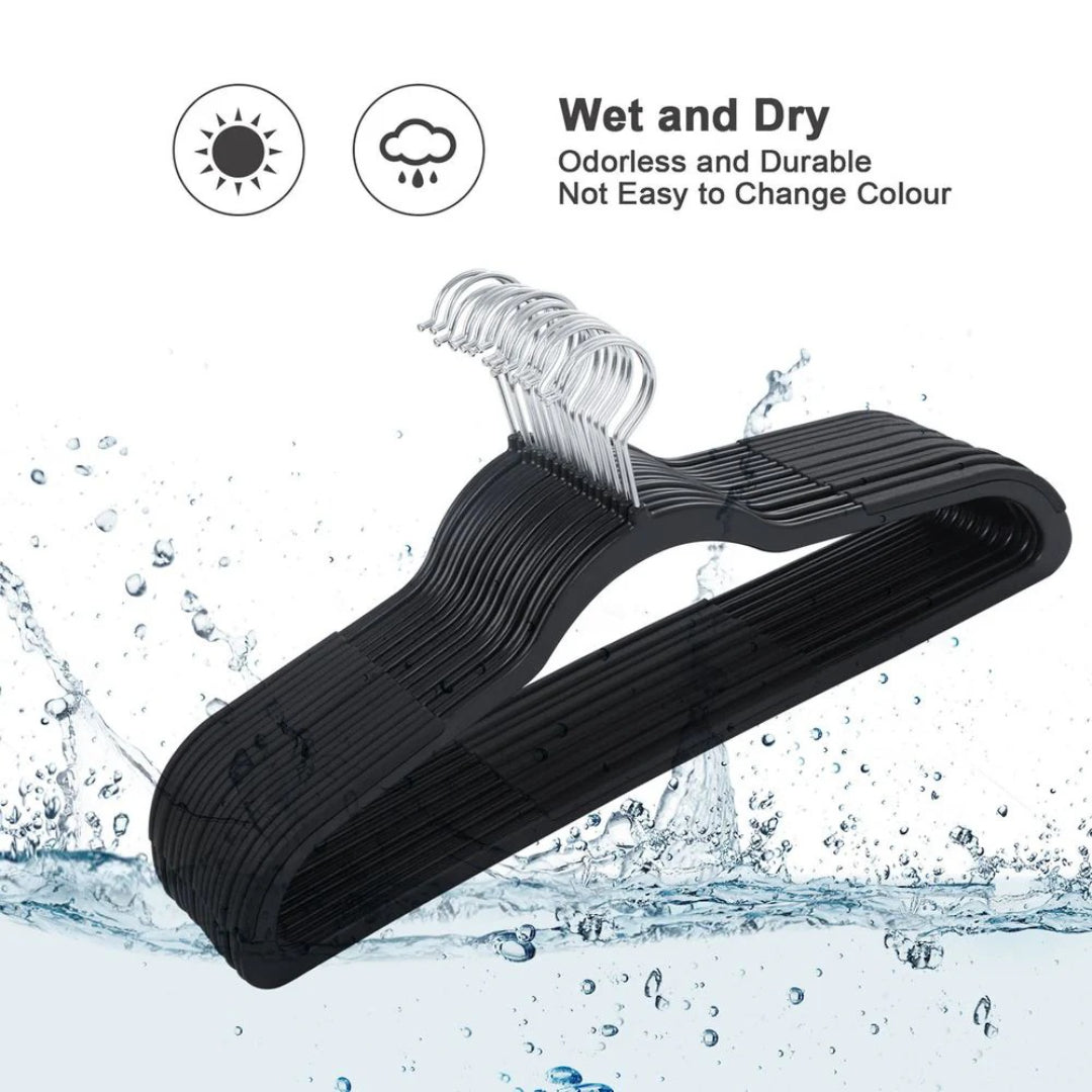 Plastic Coat Hangers Pack Of 50 – product view 25 | Amaraloft