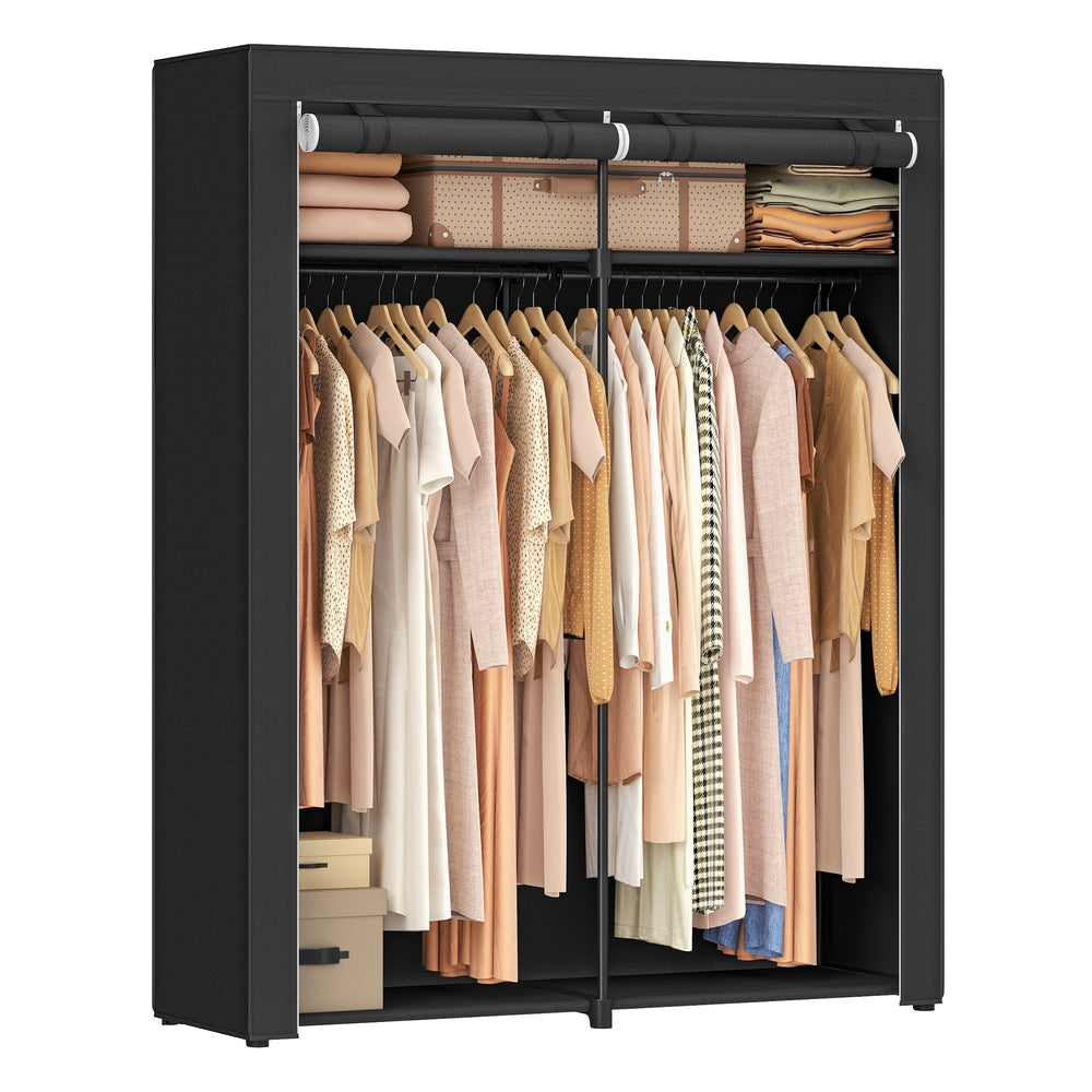 Portable Closet Wardrobe 55.1 X 16.9 X 68.5 Inches - product photo 01