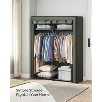 Portable Closet Wardrobe 55.1 X 16.9 X 68.5 Inches - product photo 18