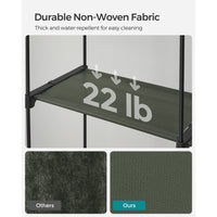Portable Closet Wardrobe 55.1 X 16.9 X 68.5 Inches - product photo 21