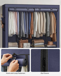 Portable Closet With 3 Shelves - product photo 55