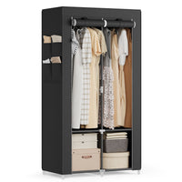 Portable Closet With Shelves And Side Pockets, 33.9 To 66.9 Inch Wide - product photo 68