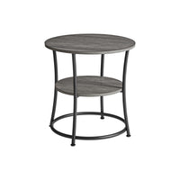 Round End Table With 2 Shelves - product photo 28
