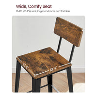 Set Of 2 Bar Stools - product photo 35