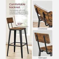 Set Of 2 Bar Stools - product photo 36