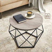Set Of 2 Round Coffee Tables, Nesting Side Tables 19.7 And 23.6 Inch - product photo 39