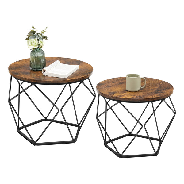 Set Of 2 Small Coffee Table - product photo 01