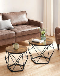 Set Of 2 Small Coffee Table - product photo 02