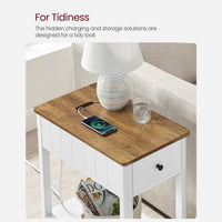 Side Table With Charging Station - product photo 18