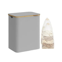 Slim Laundry Hamper With Lid 34.3 Gallon 2 Section Sorter – product view 10 | Amaraloft
