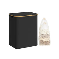 Slim Laundry Hamper With Lid 34.3 Gallon 2 Section Sorter – product view 11 | Amaraloft