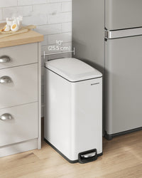 Slim Stainless Steel Trash Bin - product photo 10
