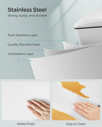 Slim Stainless Steel Trash Bin - product photo 12