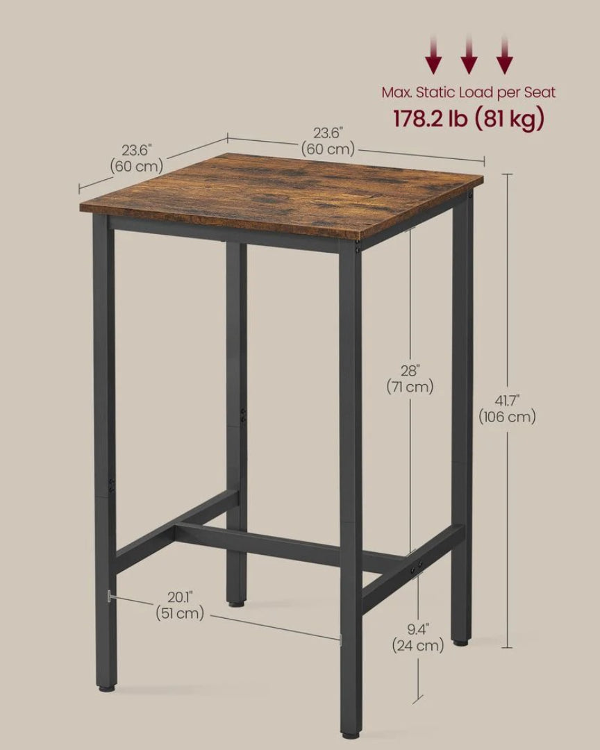 Small Kitchen Dining Table for Narrow Spaces – product view 6 | Amaraloft