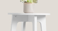 Small Round End Table With Lower Shelf - product photo 49