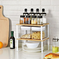 Stackable Kitchen Counter Shelves Set of 4 – product view 15 | Amaraloft