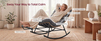 Steel Rocking Papasan Chair For Patio Bedroom Or Living Room - product photo 10