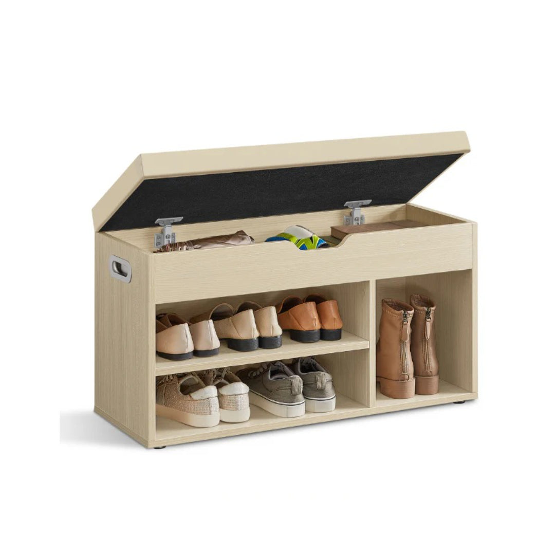 Shoe Storage Bench With Cushion – product view 2 | Amaraloft
