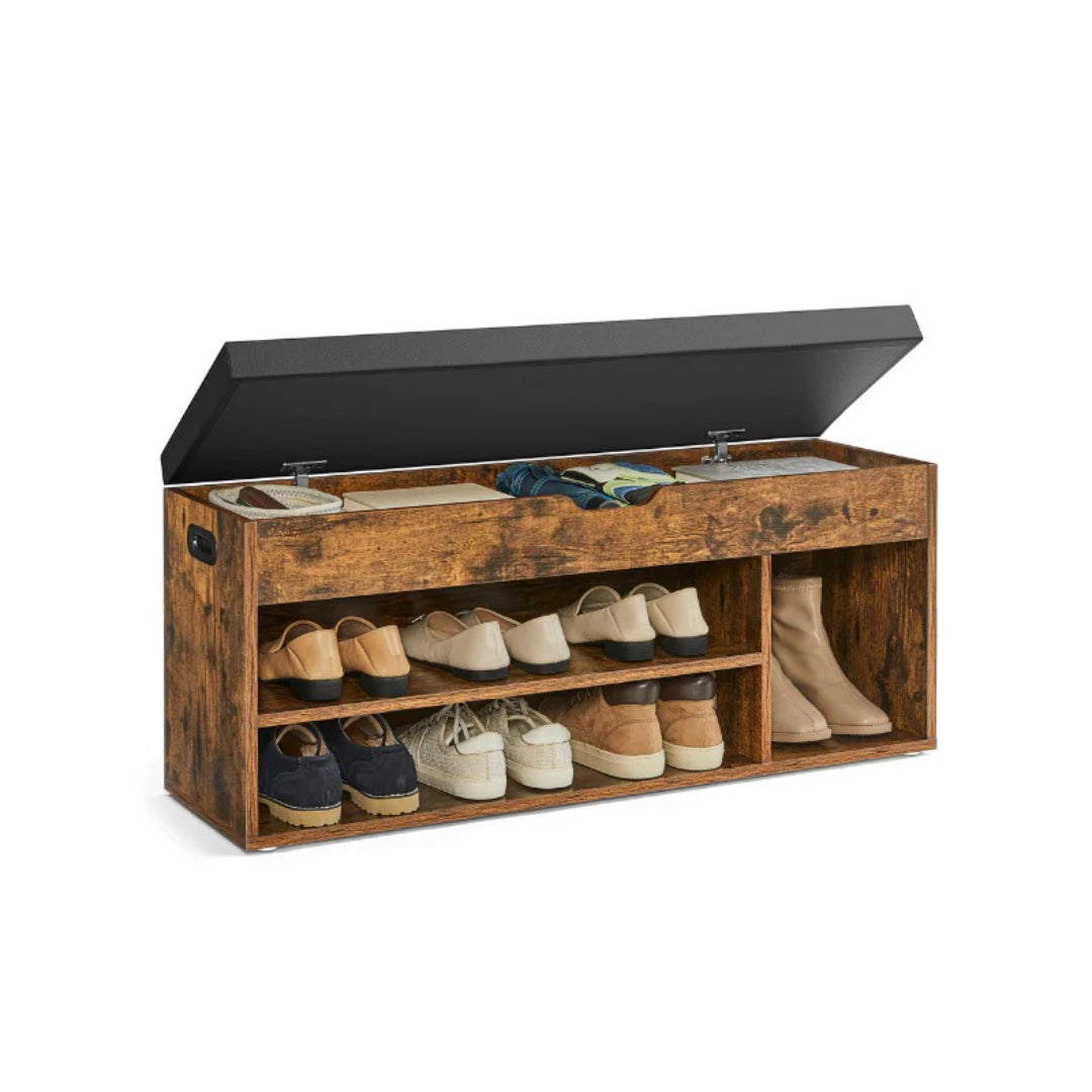Shoe Storage Bench With Cushion – product view 4 | Amaraloft